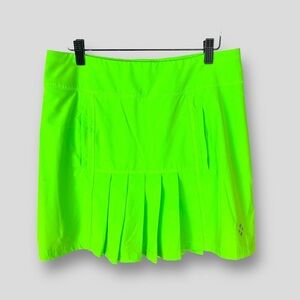 Jofit Women’s Dash Skort In Lime Zest.